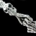 Skull Cross Wallet key Chain - TBE89